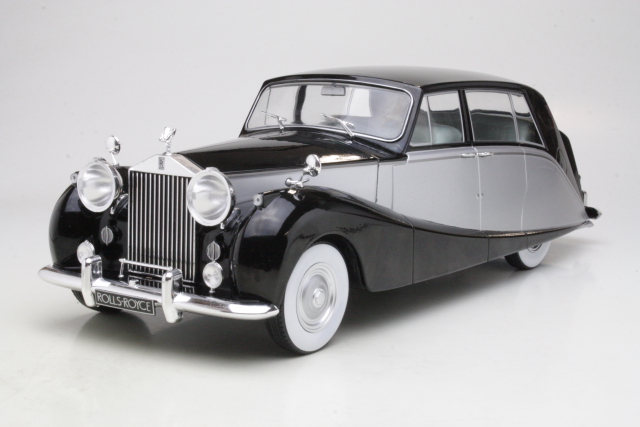 Rolls Royce silver Wraith Empress by Hooper 1956, black/silver
