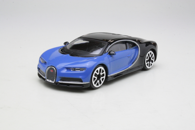 Bugatti Chiron Le Patron 2016, sininen/musta - Sulje napsauttamalla kuva