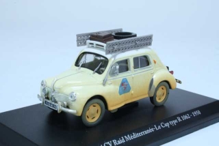 Renault 4CV Raid Mediterranee-Le Cap 1950, keltainen