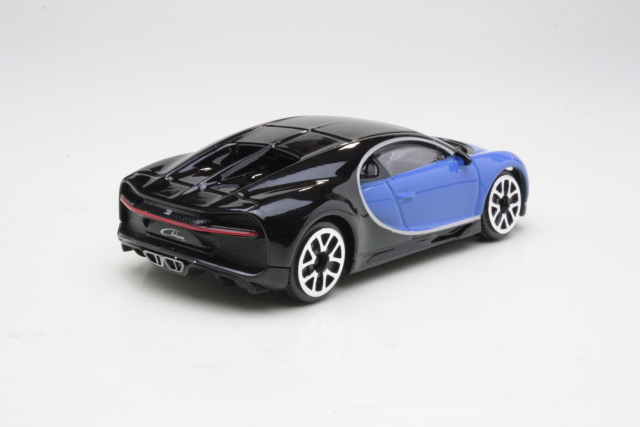 Bugatti Chiron Le Patron 2016, sininen/musta - Sulje napsauttamalla kuva
