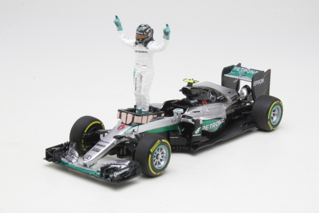 Mercedes-AMG W07, World Champion 2016, N.Rosberg, no.6 - Sulje napsauttamalla kuva