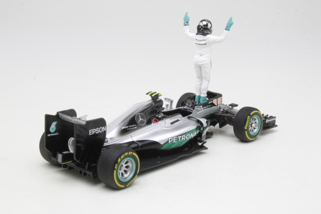 Mercedes-AMG W07, World Champion 2016, N.Rosberg, no.6 - Sulje napsauttamalla kuva