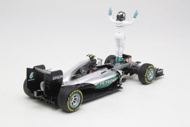 Mercedes AMG W07, World Champion 2016, N.Rosberg, no.6