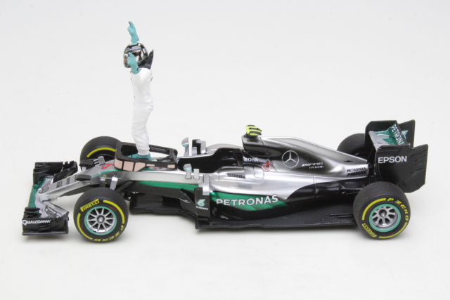 Mercedes AMG W07, World Champion 2016, N.Rosberg, no.6
