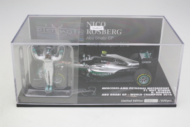 Mercedes-AMG W07, World Champion 2016, N.Rosberg, no.6 - Sulje napsauttamalla kuva