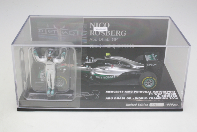 Mercedes AMG W07, World Champion 2016, N.Rosberg, no.6