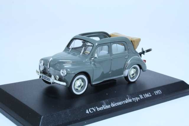 Renault 4CV Berline Decouvrable 1953, harmaa