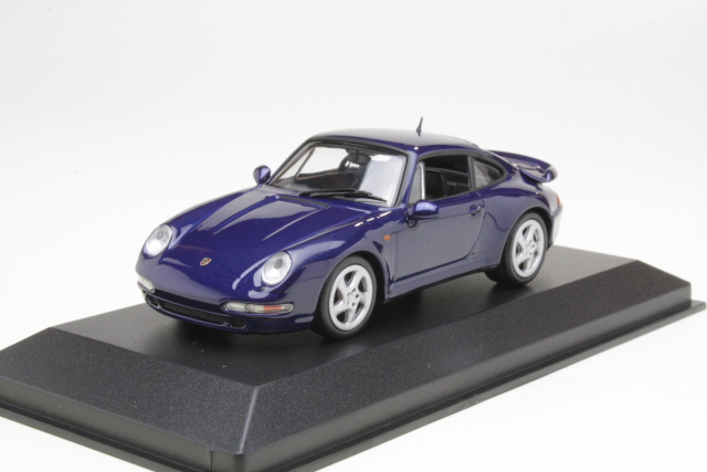 Porsche 911 Turbo S (993) 1997, blue