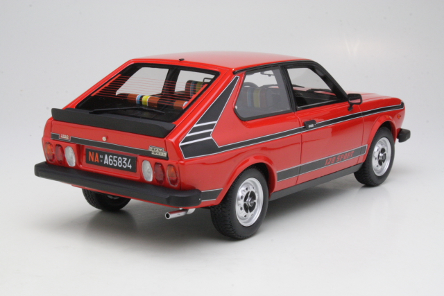 Fiat 128 3P 1100 Sport 1975, punainen