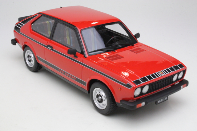 Fiat 128 3P 1100 Sport 1975, punainen