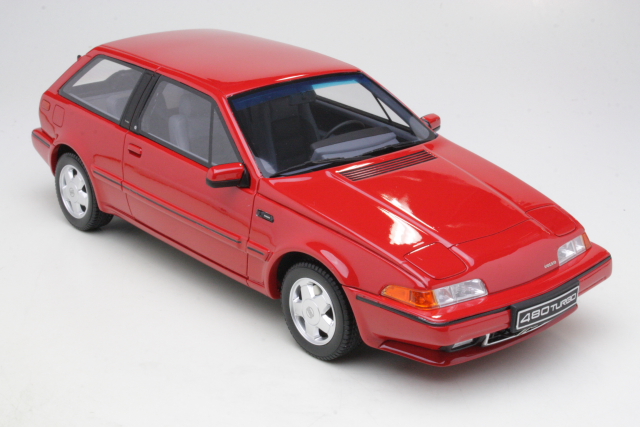 Volvo 480 Turbo, red