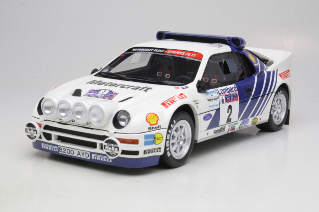 Ford RS200 Gr.B, RAC 1986, S.Blomqvist, no.2