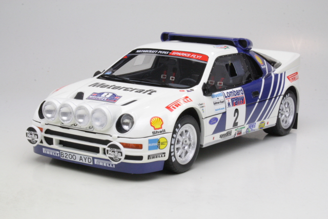 Ford RS200 Gr.B, RAC 1986, S.Blomqvist, no.2 - Sulje napsauttamalla kuva