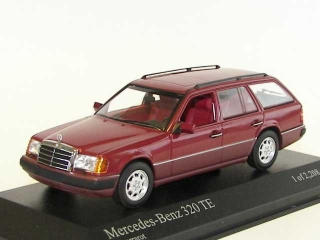 Mercedes 320TE (s124) 1990, metallinpunainen