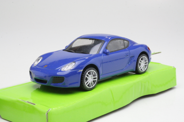 Porsche Cayman S, sininen