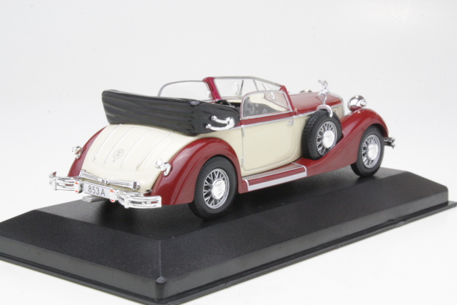 Horch 853A Convertible 1938, dark red/beige - Click Image to Close