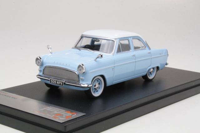 Ford Consul Mk2 1959, sininen/valkoinen - Sulje napsauttamalla kuva