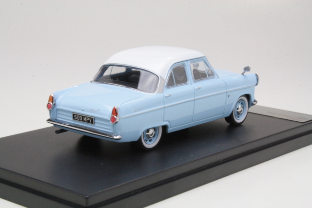 Ford Consul Mk2 1959, sininen/valkoinen - Sulje napsauttamalla kuva