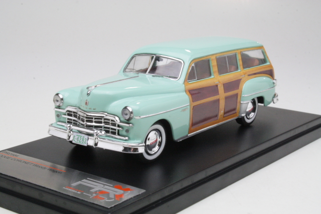 Dodge Coronet Woody Wagon 1949, vaaleanvihreä - Sulje napsauttamalla kuva