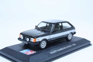 Talbot Sunbeam Lotus 1981, musta
