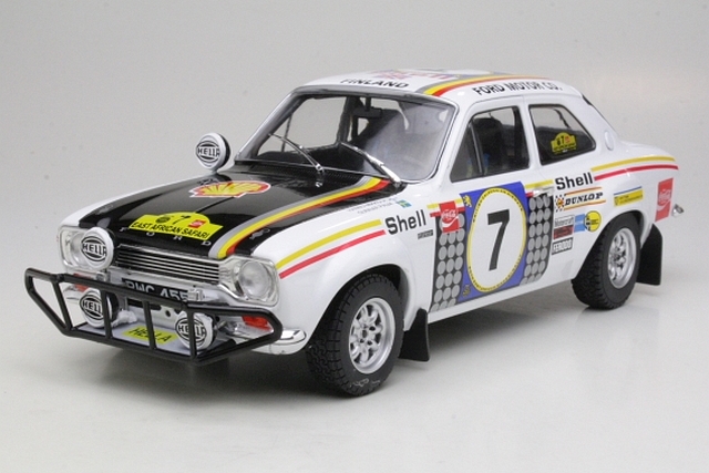Ford Escort RS1600 Mk1, 1st. Safari 1972, H.Mikkola, no.7
