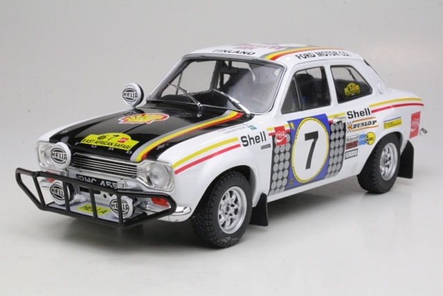 Ford Escort RS1600 Mk1, 1st. Safari 1972, H.Mikkola, no.7 - Click Image to Close