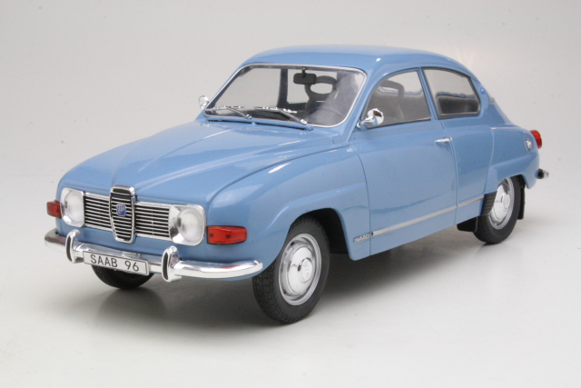 Saab 96 V4 1971, sininen - Sulje napsauttamalla kuva