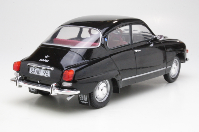 Saab 96 V4 1971, musta