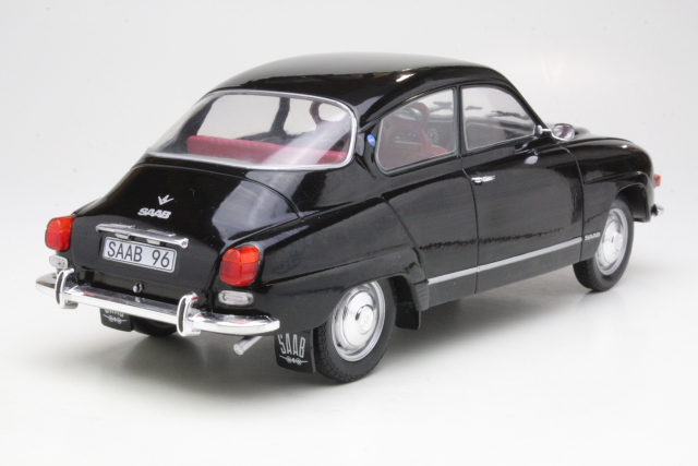 Saab 96 V4 1971, black - Click Image to Close