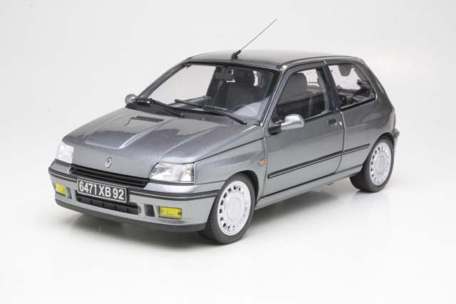 Renault Clio 16S 1991, harmaa - Sulje napsauttamalla kuva