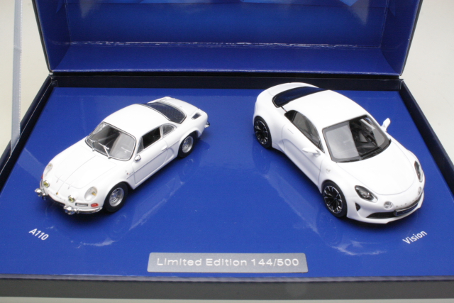 Coffret Alpine A110 & Vision 2016 (L.E.500pcs) - Sulje napsauttamalla kuva