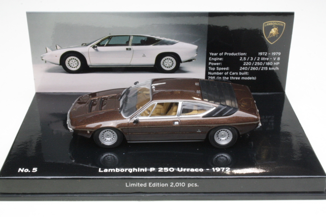 Lamborghini Urraco 1972, brown