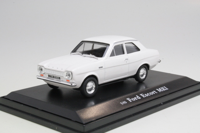 Ford Escort Mk1, valkoinen - Sulje napsauttamalla kuva