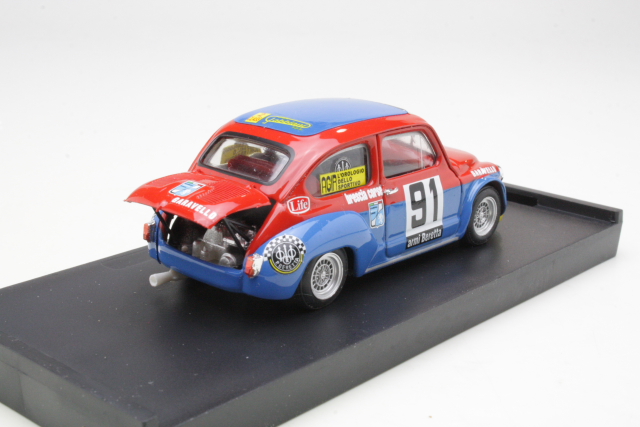 Fiat Abarth 1000, Coppa Carri 1973, R.Amighini, no.91 - Sulje napsauttamalla kuva