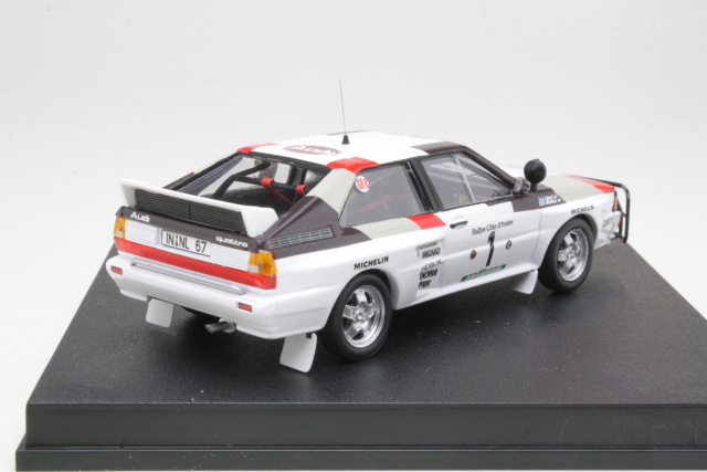 Audi Quattro, 2nd. Bandama 1983, H.Mikkola, no.1