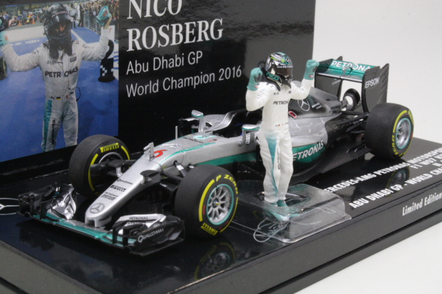 Mercedes AMG W07 Hybrid, World Champion 2016, N.Rosberg, no.6