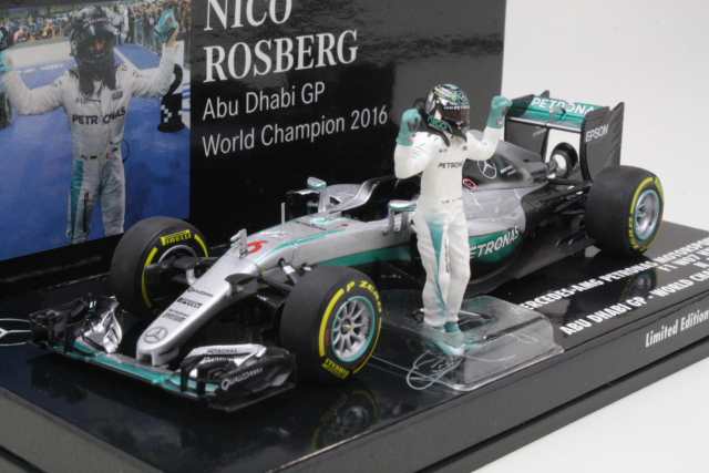 Mercedes AMG W07 Hybrid, World Champion 2016, N.Rosberg, no.6 - Sulje napsauttamalla kuva