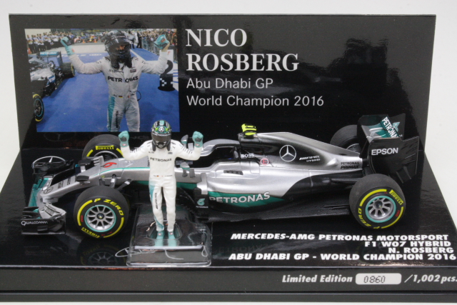 Mercedes AMG W07 Hybrid, World Champion 2016, N.Rosberg, no.6 - Sulje napsauttamalla kuva