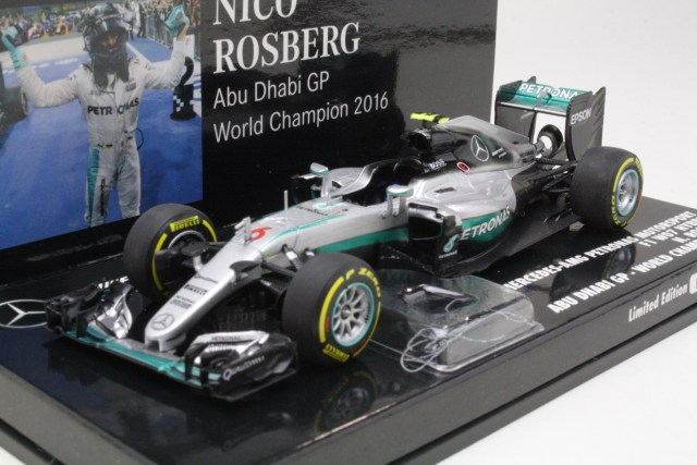 Mercedes AMG W07 Hybrid, World Champion 2016, N.Rosberg, no.6 - Sulje napsauttamalla kuva