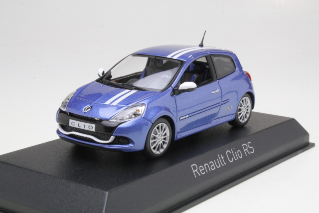 Renault Clio RS Gordini 2009, sininen - Sulje napsauttamalla kuva