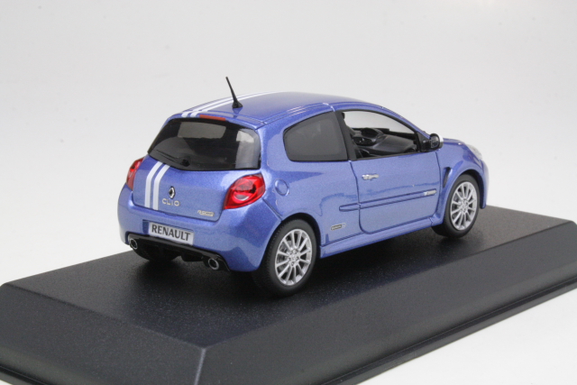 Renault Clio RS Gordini 2009, sininen - Sulje napsauttamalla kuva