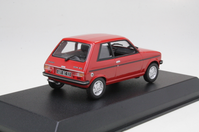 Peugeot 104 ZS 1979, punainen