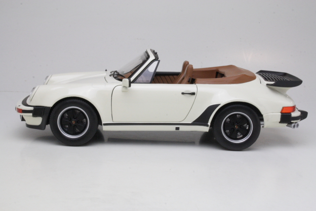 Porsche 911 Turbo Cabriolet 1987, vaalea beige - Sulje napsauttamalla kuva