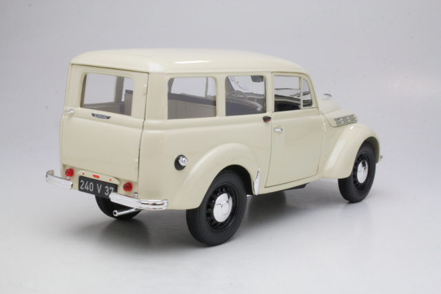 Renault Juvaquatre 1951, beige - Sulje napsauttamalla kuva