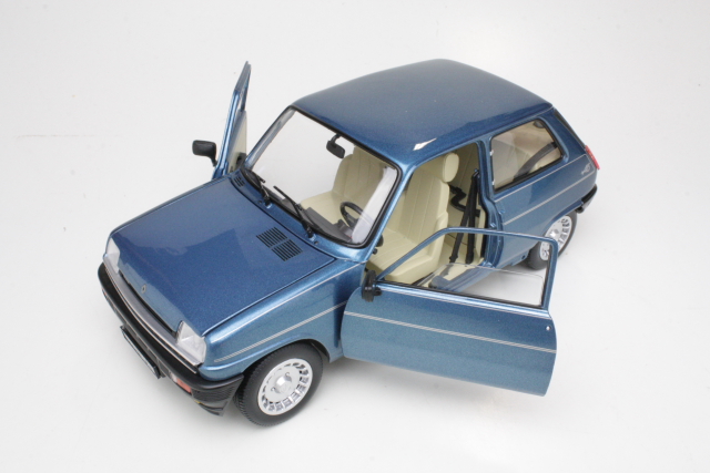 Renault 5 Alpine 1981, sininen - Sulje napsauttamalla kuva