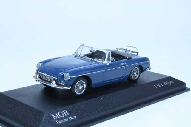 MG B Roadster 1968, sininen
