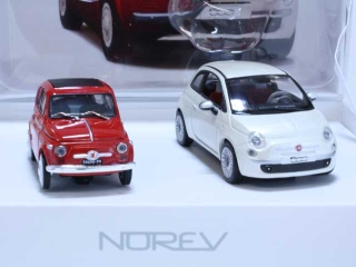Fiat 500 50 vuotta, Fiat 500 2007 ja 1957