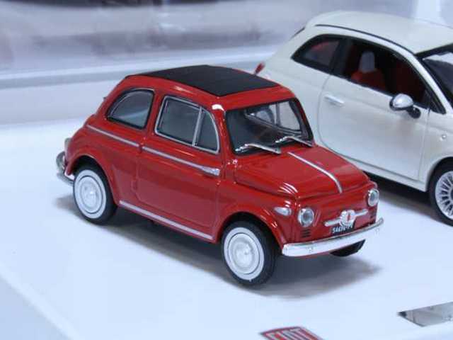 Fiat 500 50 vuotta, Fiat 500 2007 ja 1957