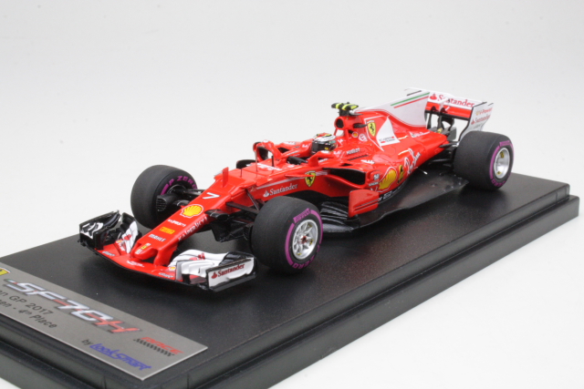 Ferrari SF70H, 4th Australian GP 2017, K.Raikkonen, no.7