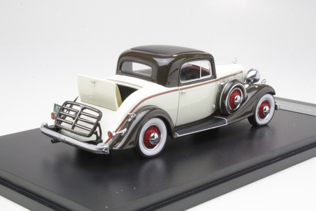 Buick Series 66 Sport Coupe 1933, beige/ruskea - Sulje napsauttamalla kuva